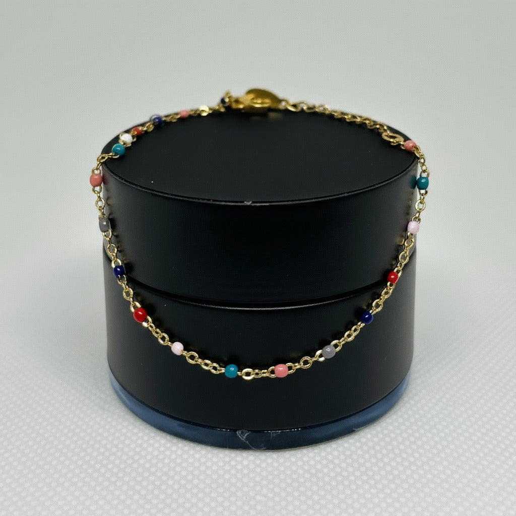 Satellite Rainbow Drops Bracelet