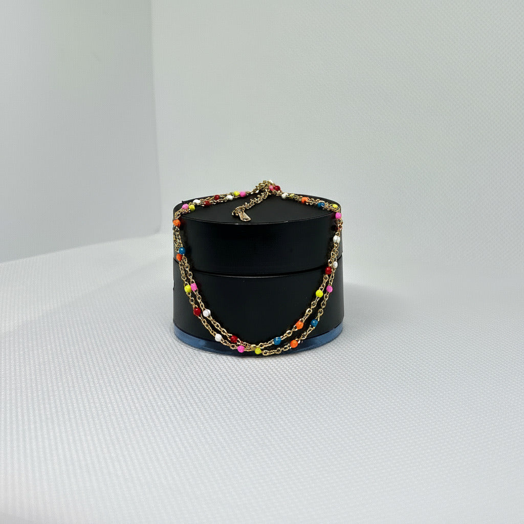 Colorful beaded bracelet
