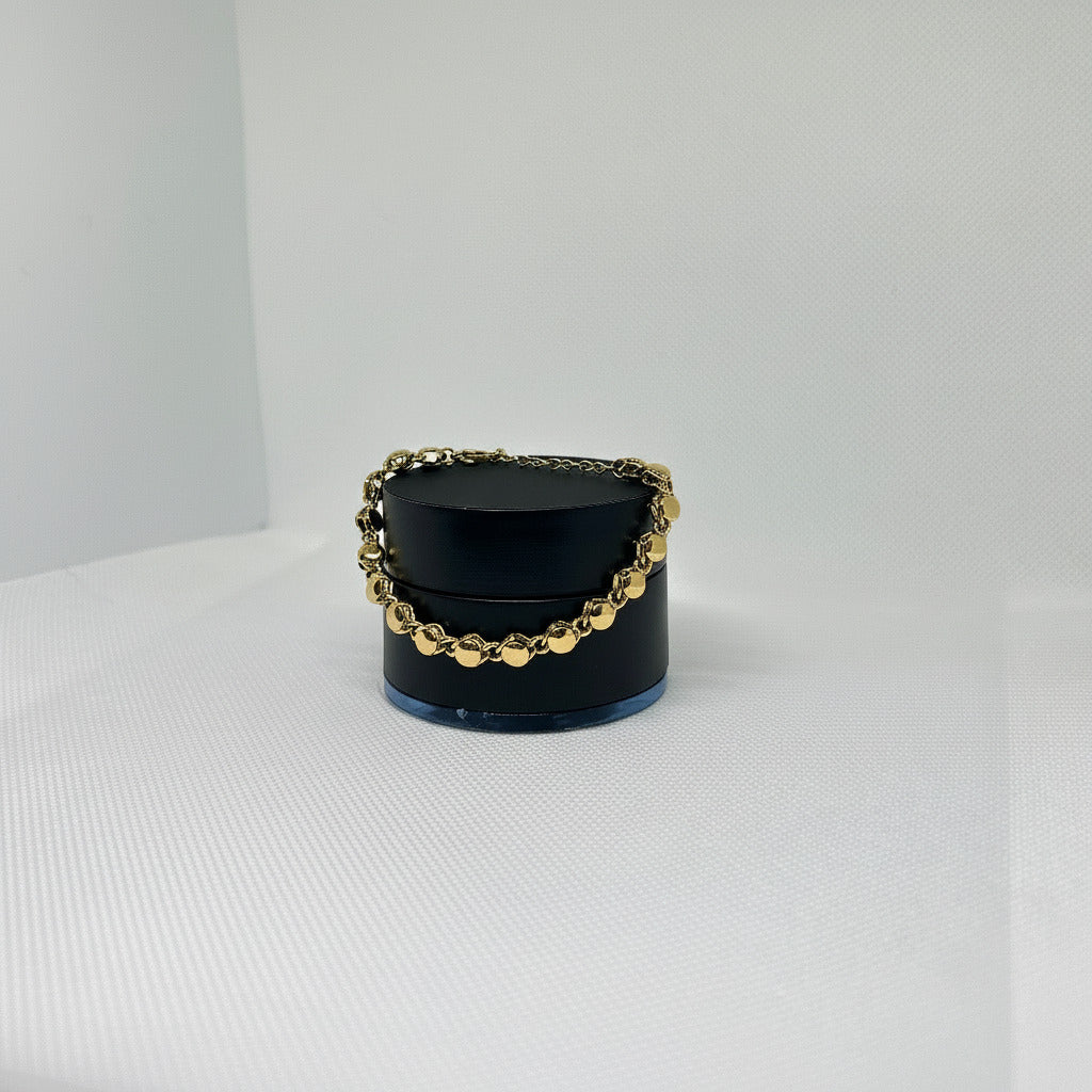 Heavy Golden Ball Bracelet