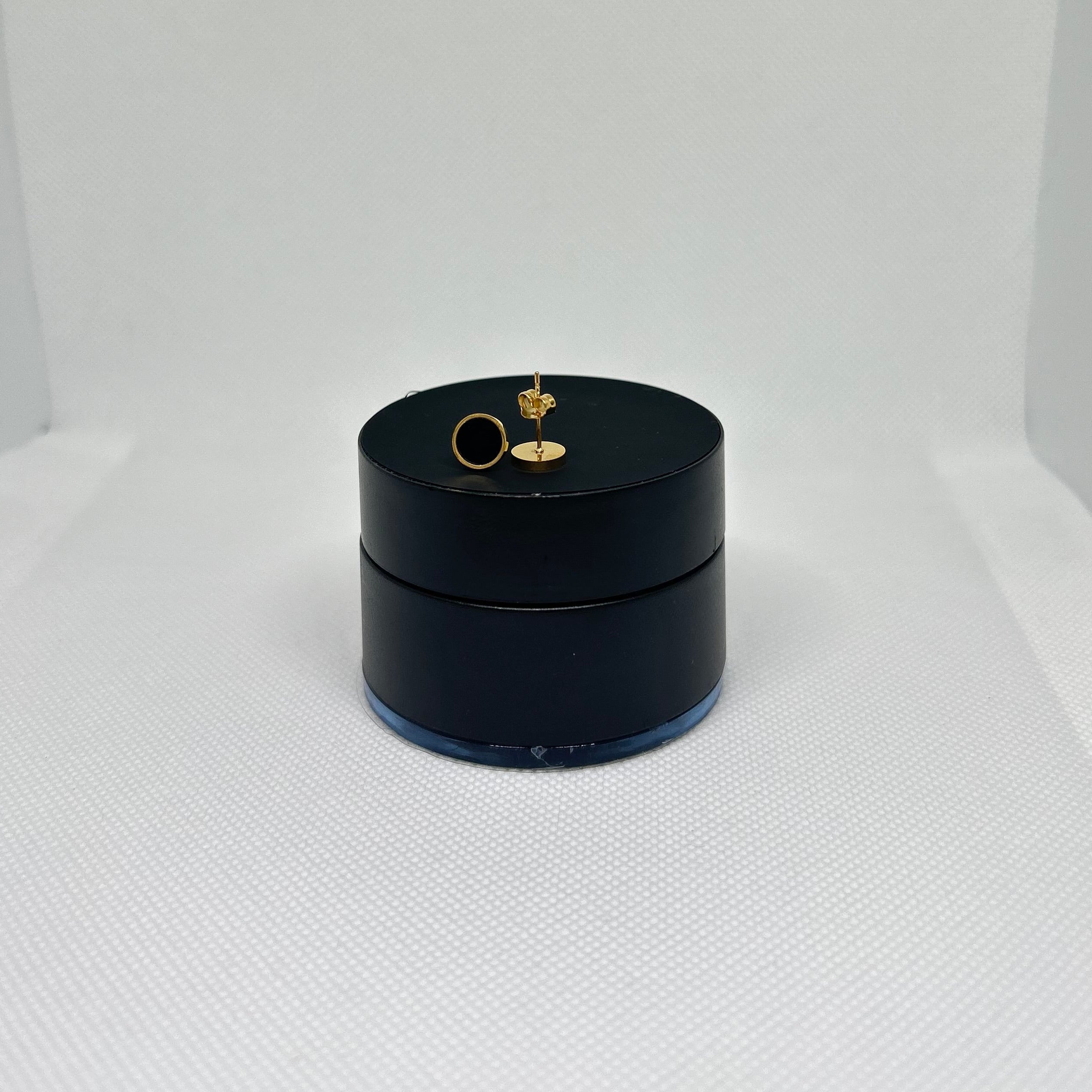Black Stud Earrings