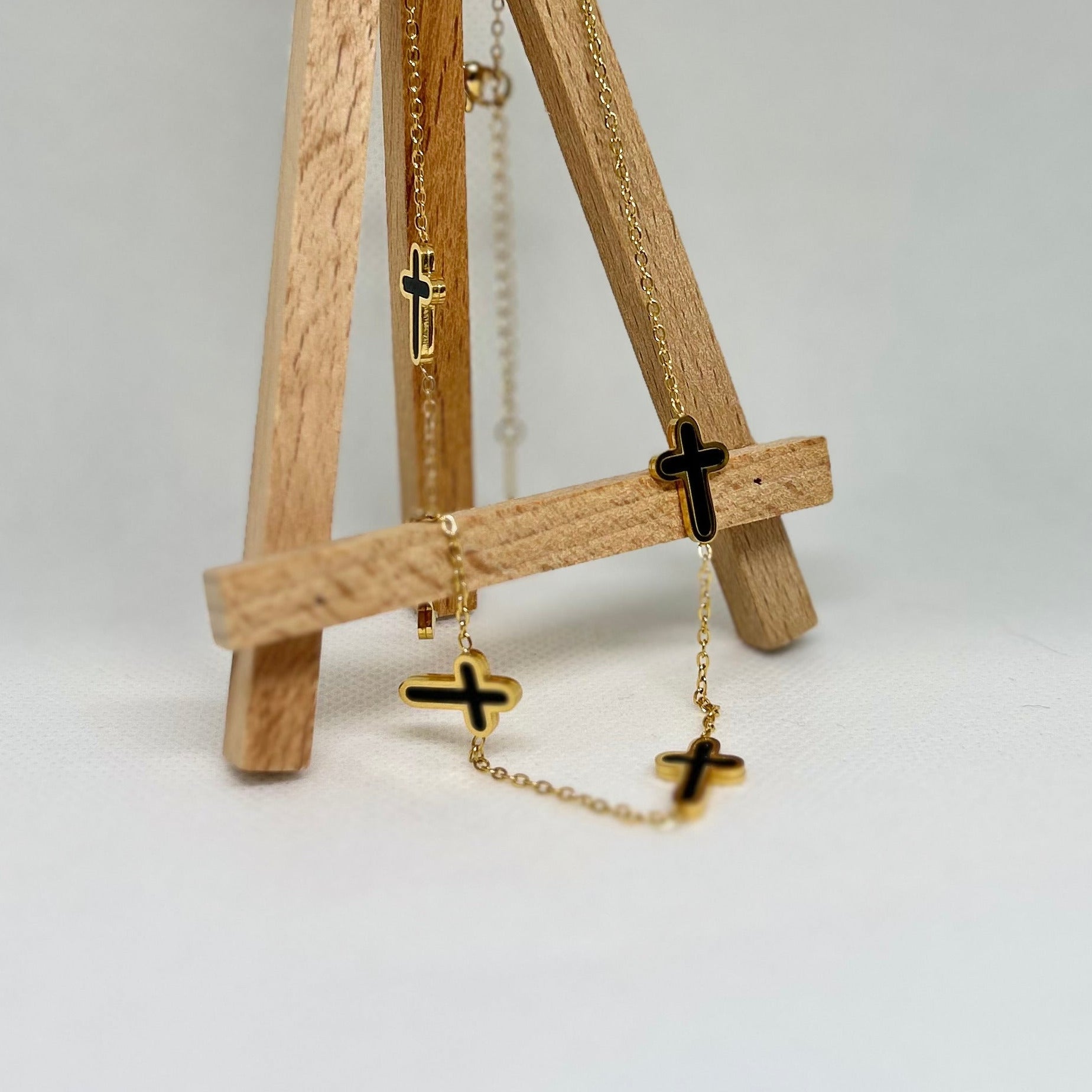 The Cross Charm Necklace