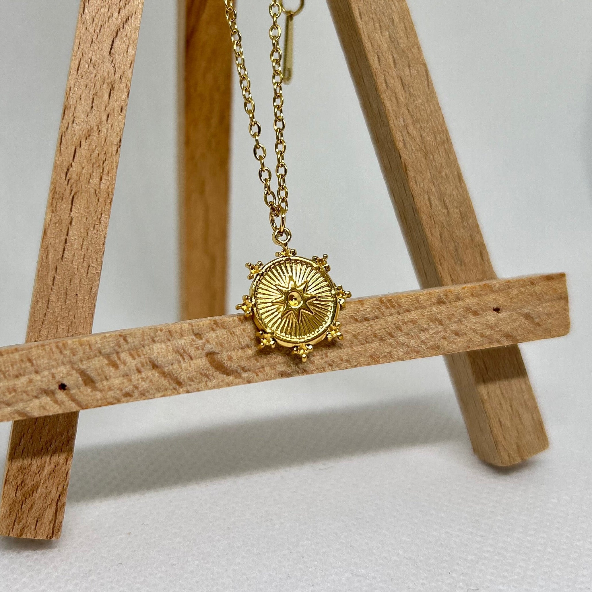 The Wanderlust Compass Rose Necklace