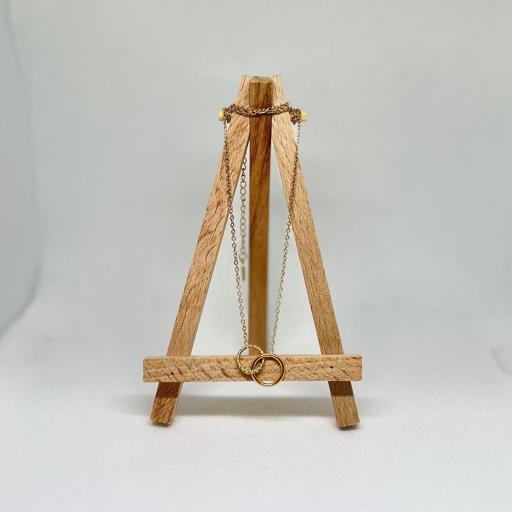 The Eternal Connection Interlocking Rings Necklace