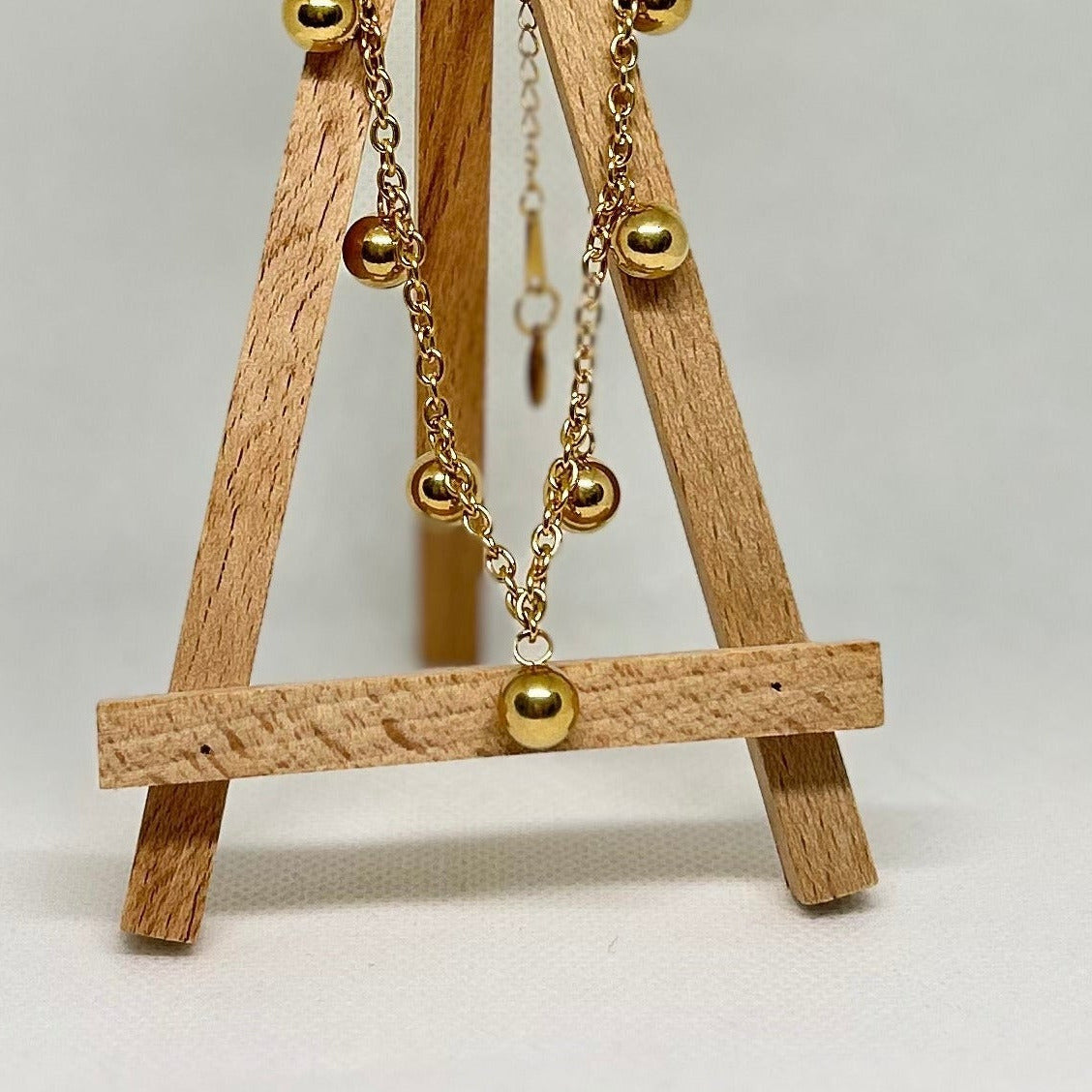 The Golden Bubble Charm Necklace