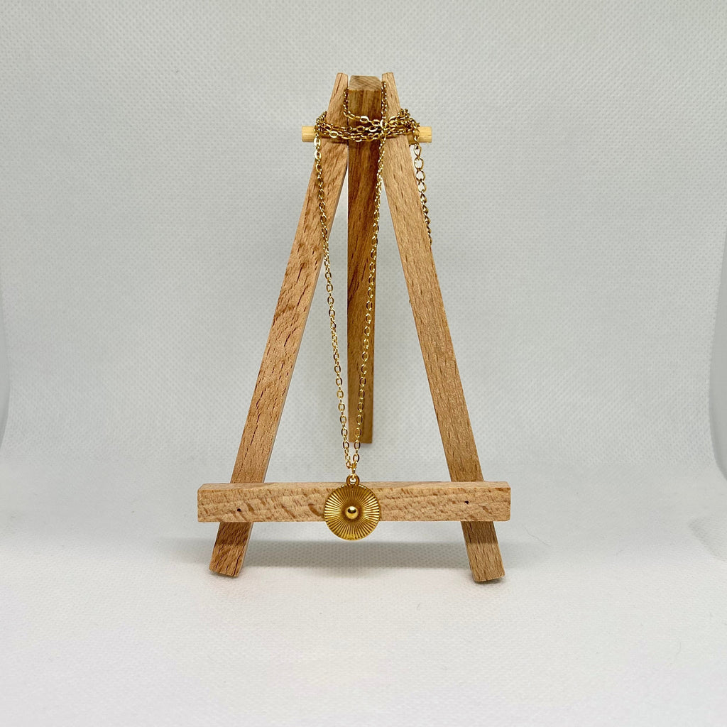 The Golden Meridian Sunburst Necklace