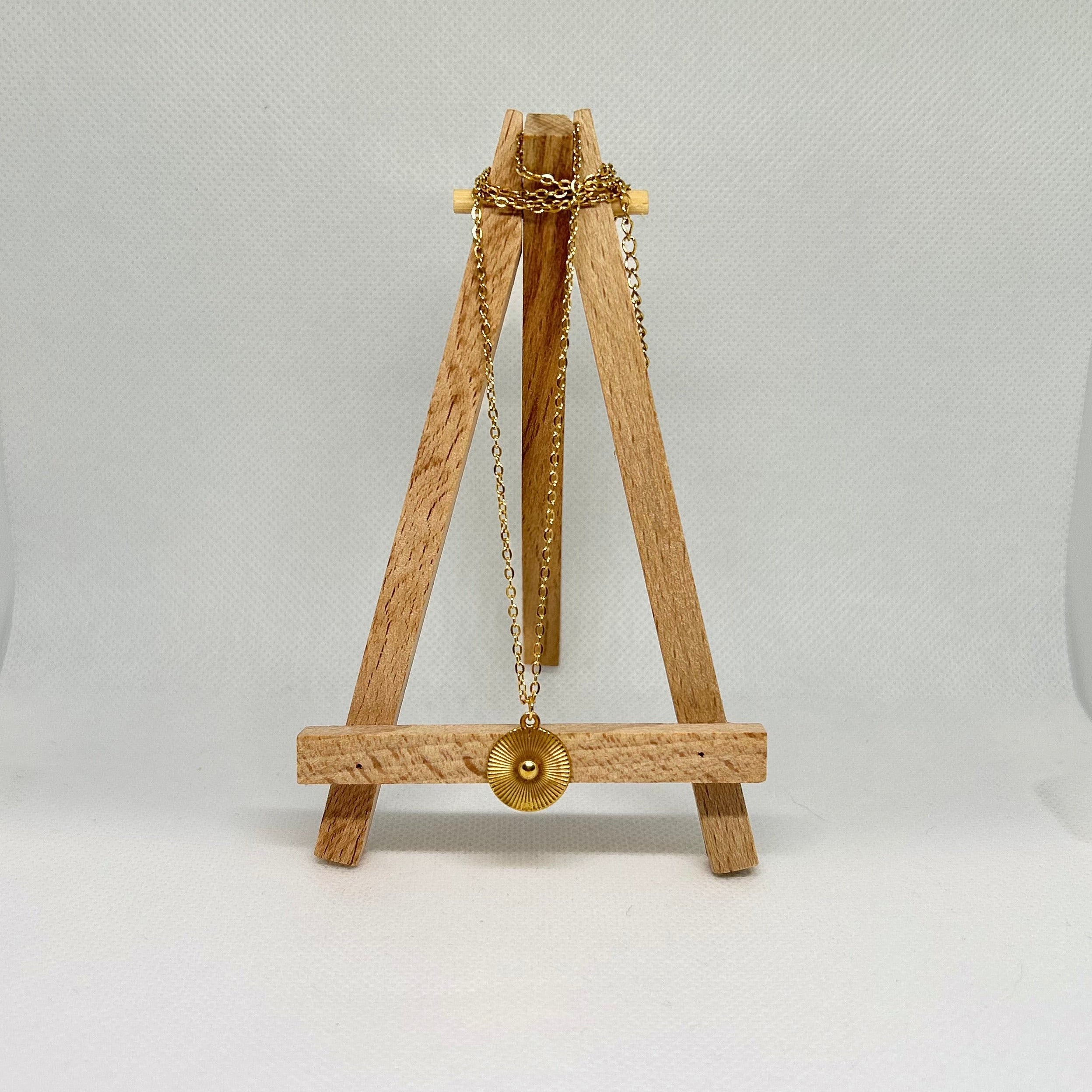 The Golden Meridian Sunburst Necklace