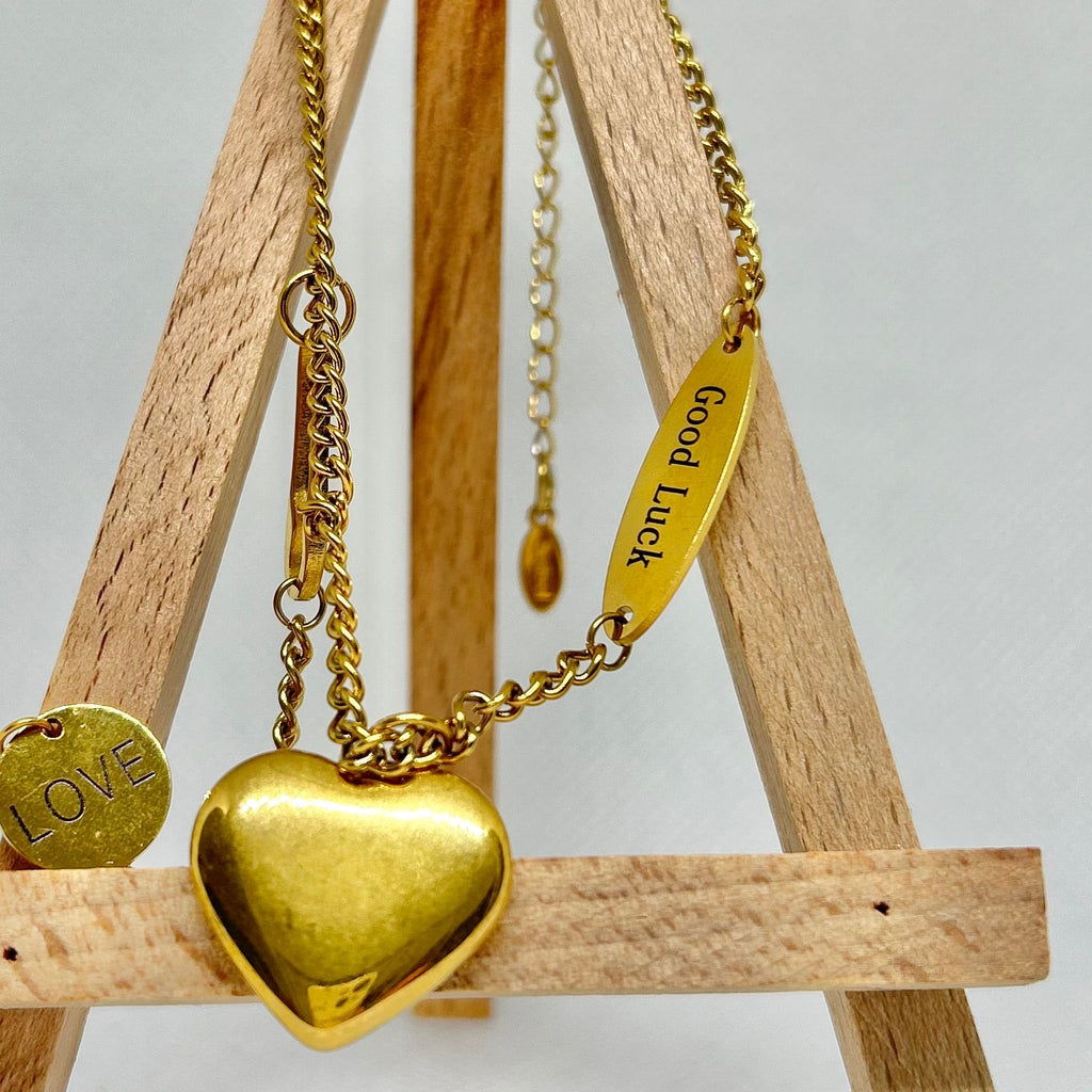 The Bold Love Charm Necklace