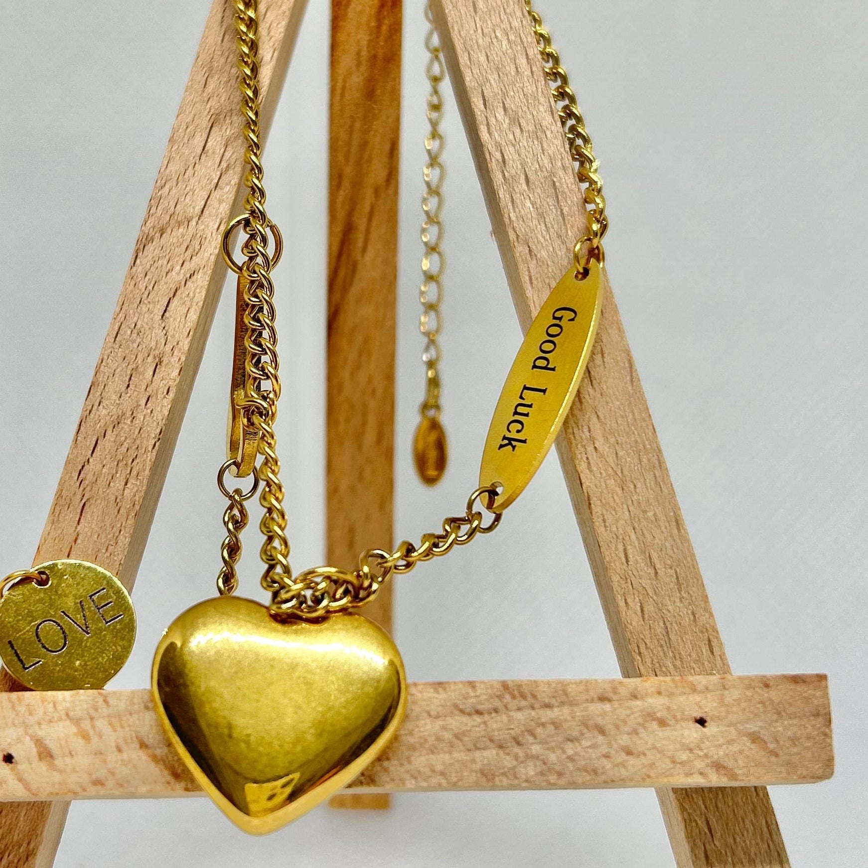 The Bold Love Charm Necklace