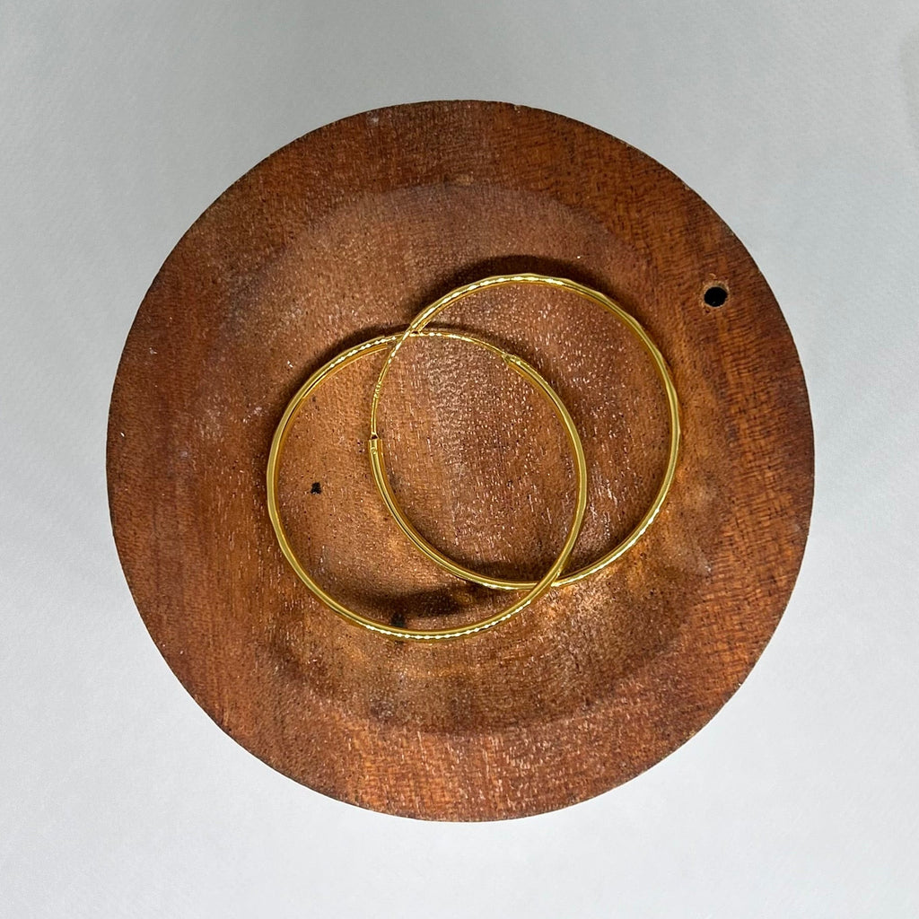 Classic Large Hoop Earrings