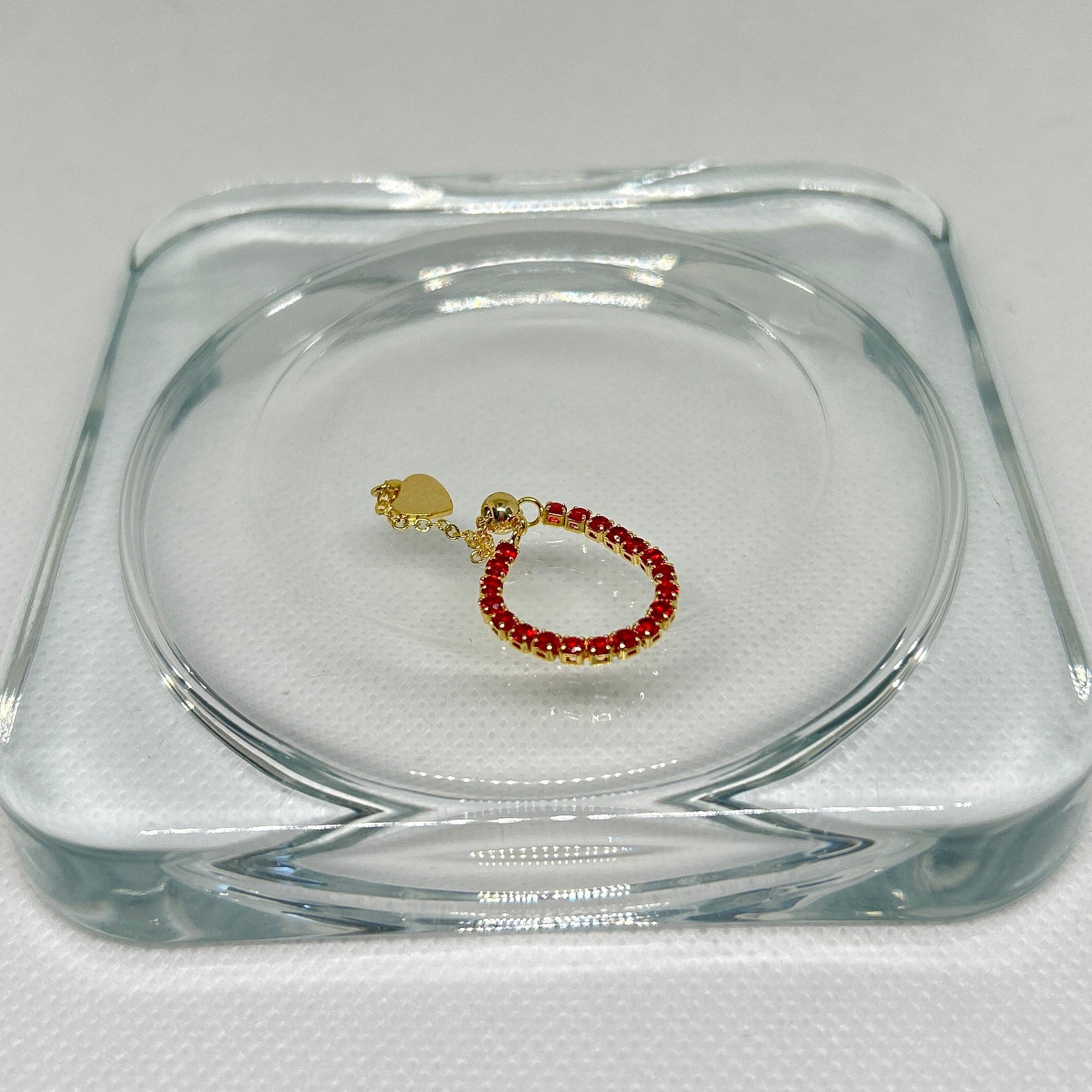 Noise Statement Beaded Charm Ring