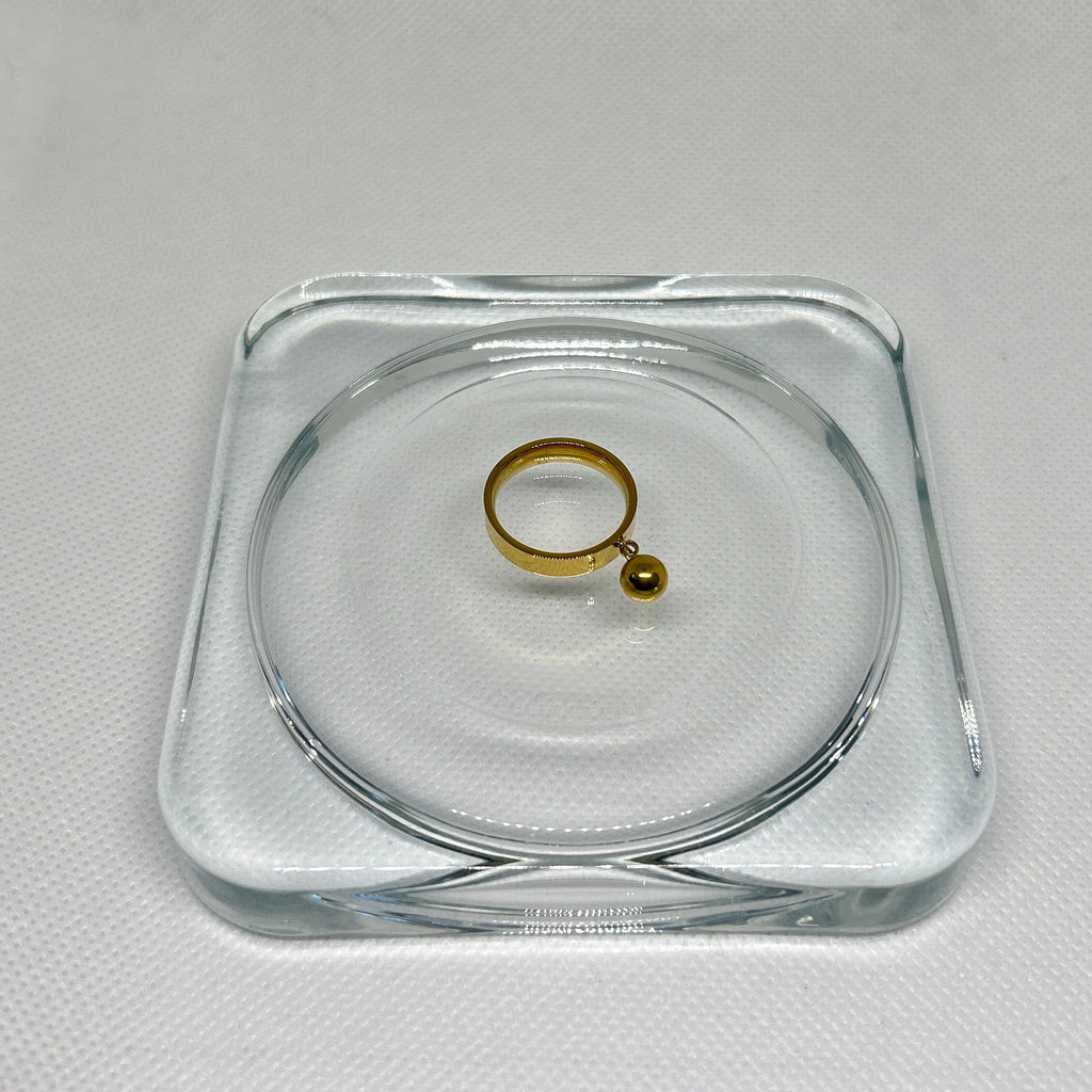 Sphere Accent Minimalist Ring