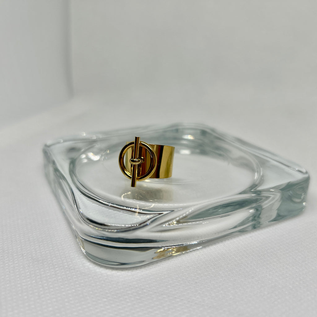 The Toggle Statement Band Ring