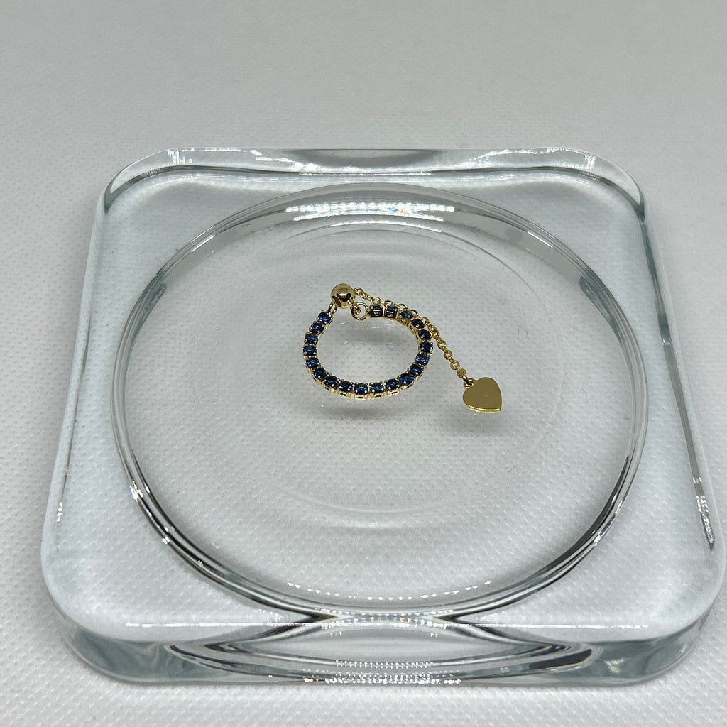 Noise Statement Beaded Charm Ring