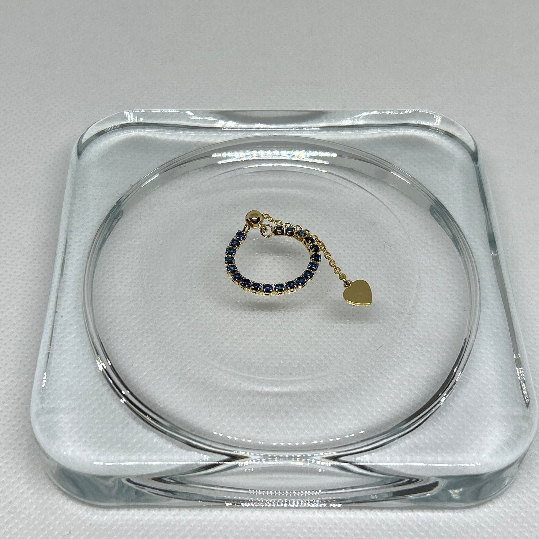 Noise Statement Beaded Charm Ring