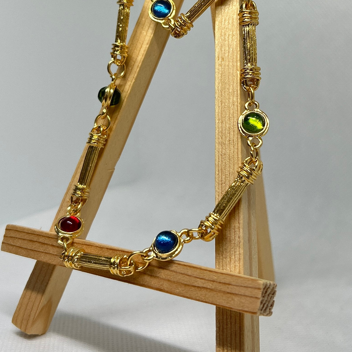 Vintage Style Multi Color Gem Station Jewelry Set