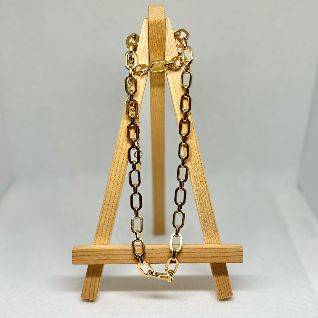 Bold Paperclip Link Chain Set