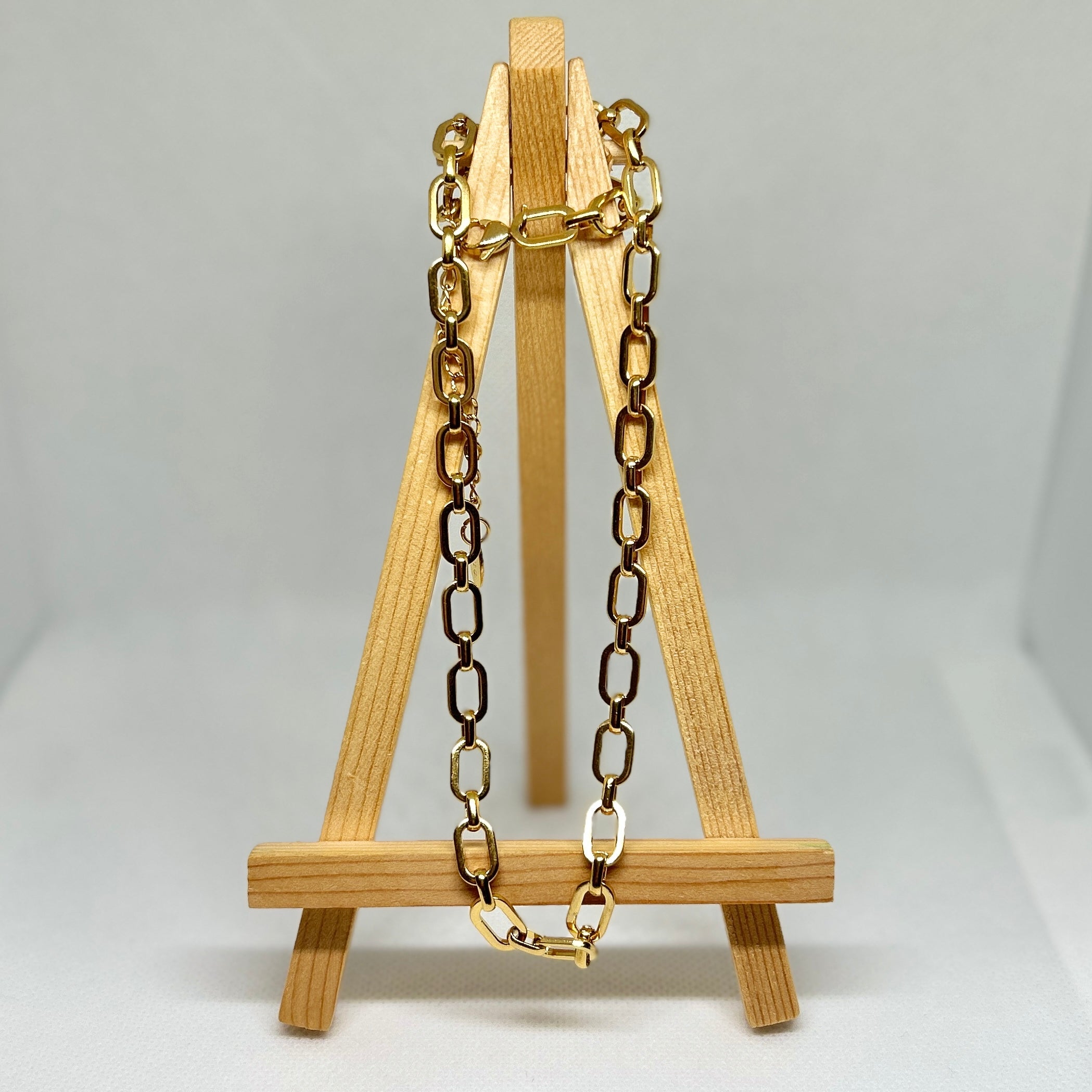 Bold Paperclip Link Chain Set