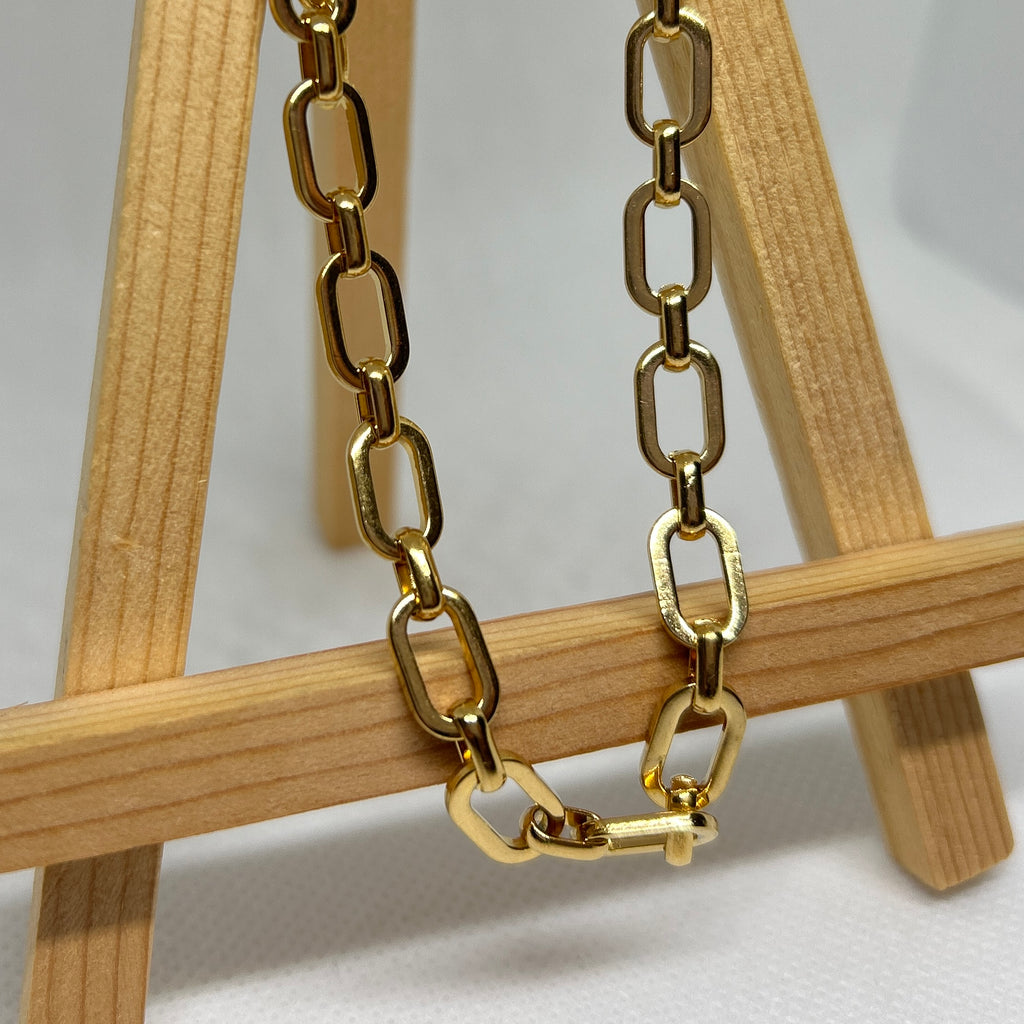 Bold Paperclip Link Chain Set