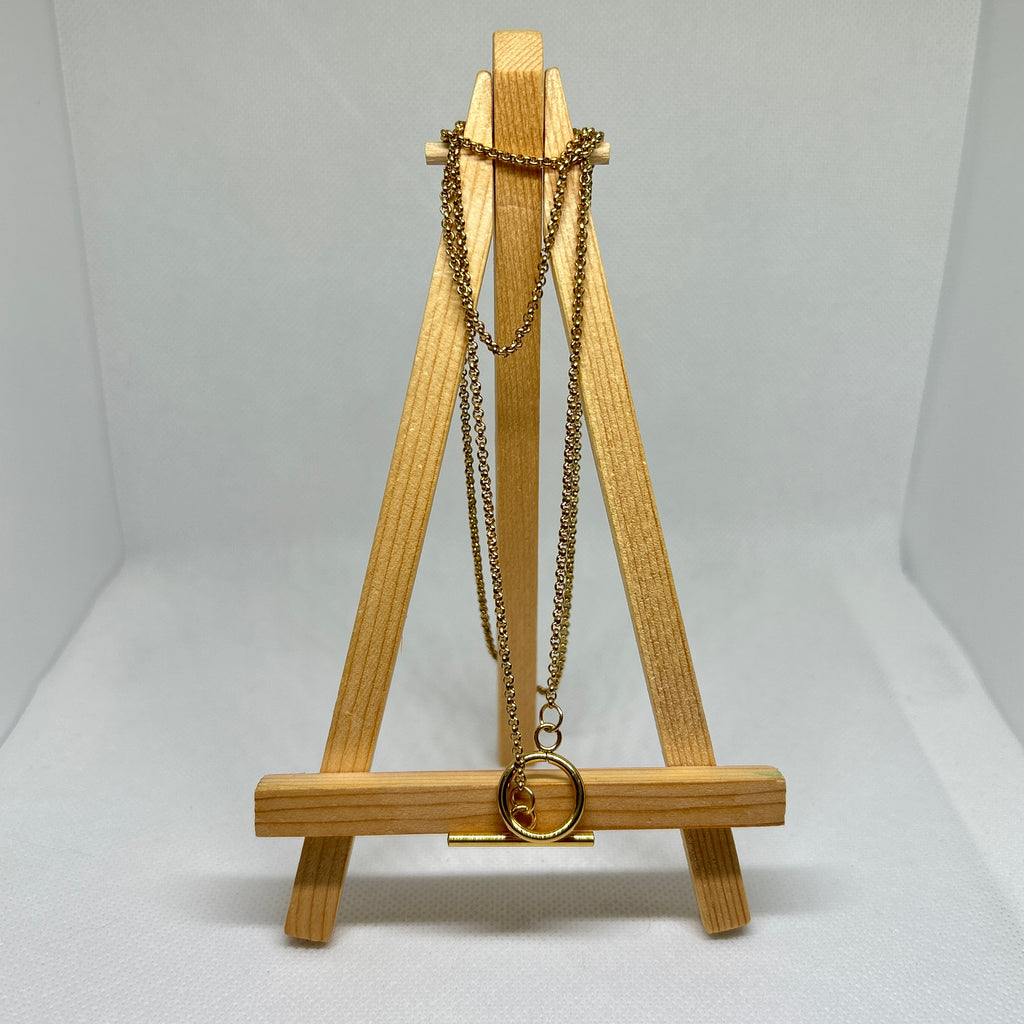 Gold Toggle Necklace