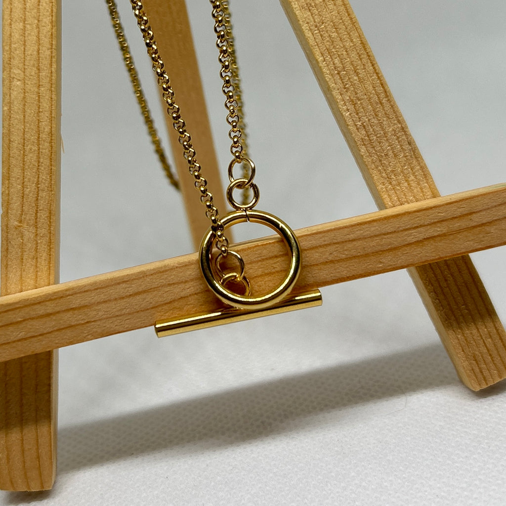 Gold Toggle Necklace