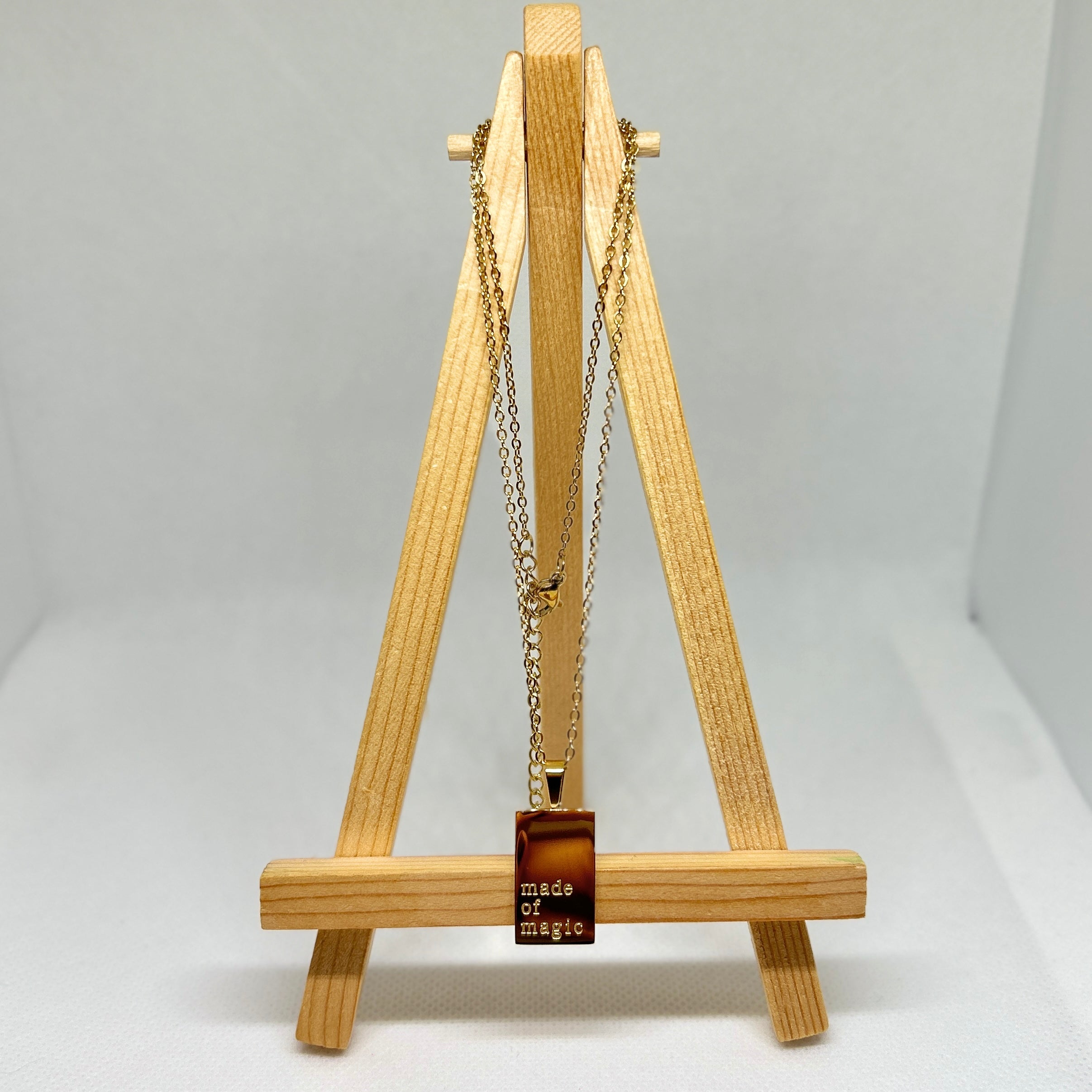 Made of Magic Gold Bar Necklace