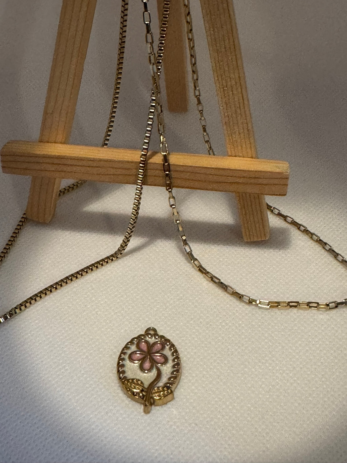 Children's Flower Charm Necklace