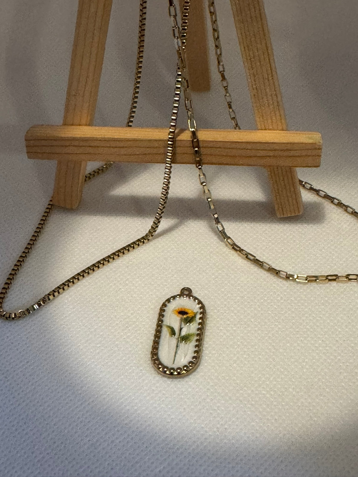 Children's Flower Charm Necklace