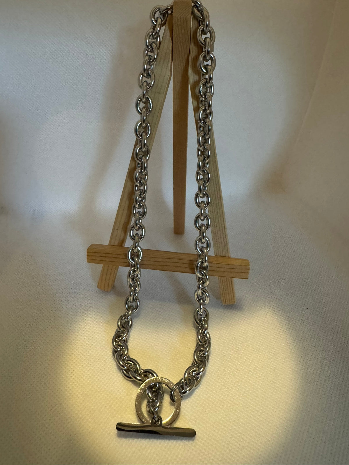 Statement T-Bar Chain Necklace